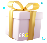 Receba seus bônus de boas-vindas no 68G